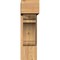 Ekena Millwork Olympic Block Smooth Bracket w/ Offset Brace, Western Red Cedar, 7 1/2"W x 22"D x 26"H BKT0806X22X26OLY05SWR - alternate 2